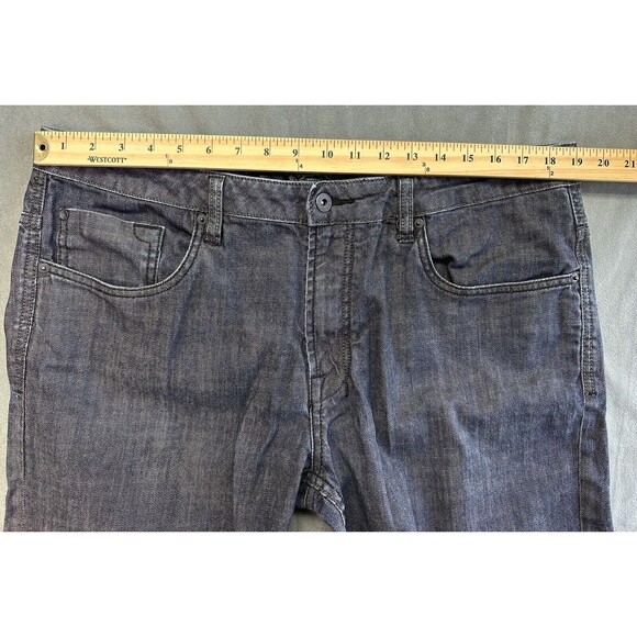 Buffalo David Bitton Jeans Blue Driven Denim Dark Wash Men's 38x32 SHORT INSEAM - Picture 7 of 10
